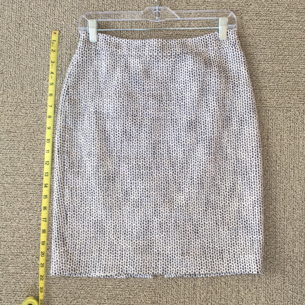 J crew tweed skirt size 2